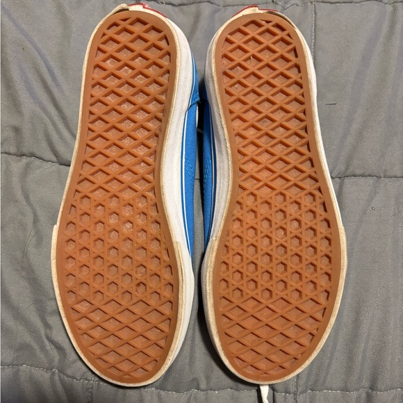 VANS Blue Old Skool Low Classic Sneakers Kids Youth Size 4 - Picture 4 of 6